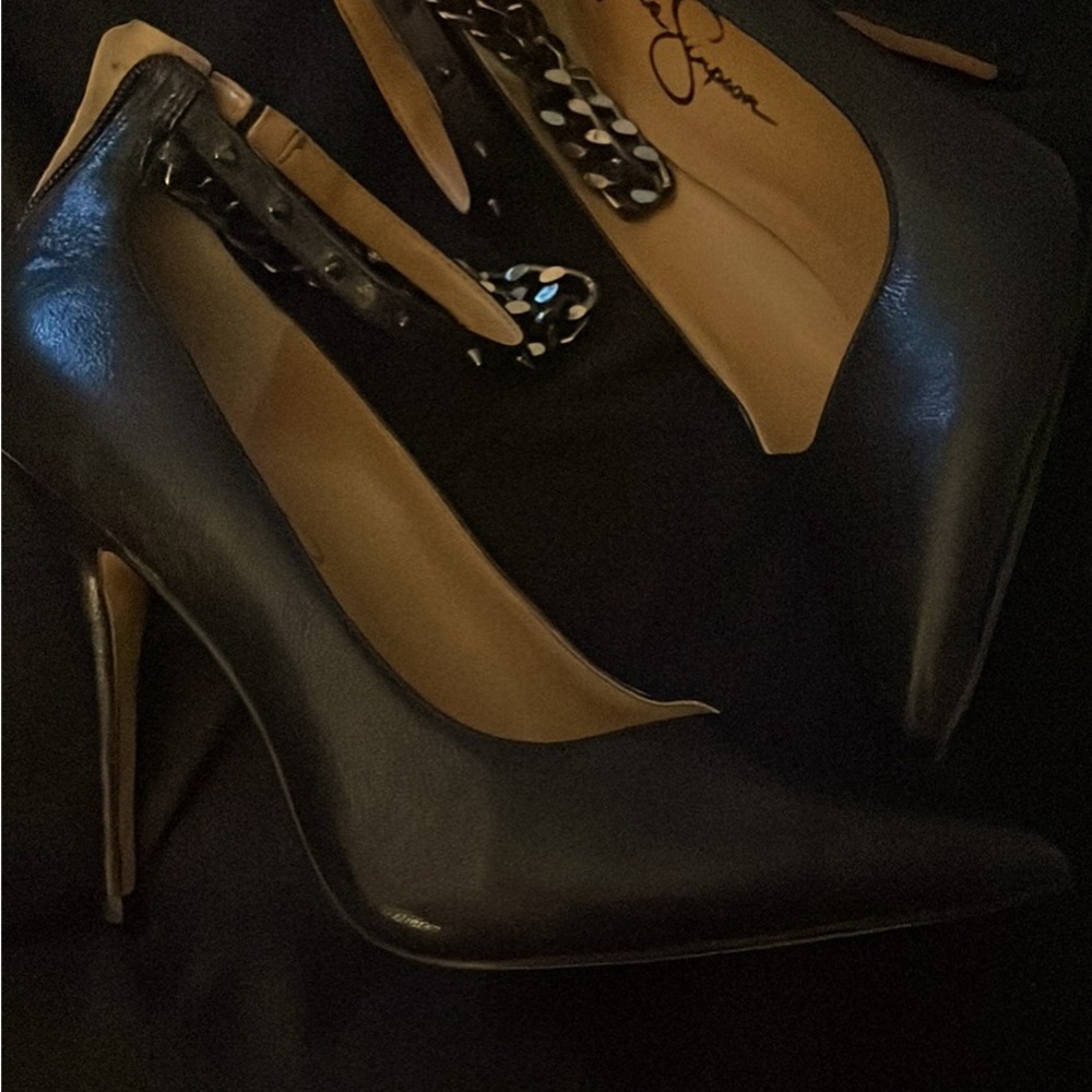 Black Stilettos worn once.
